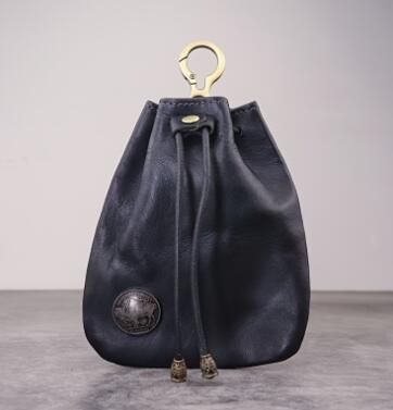 ☆本革 アメリカンレトロ クラシカル小銭 小物入れ レザーポーチ