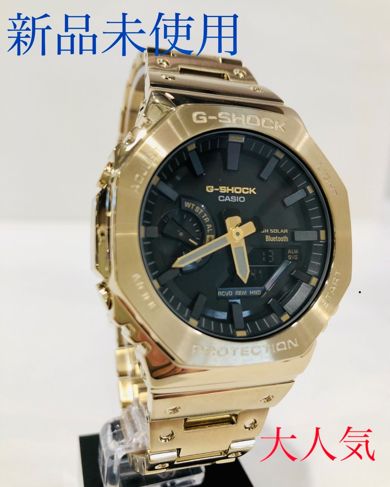 新作】G-SHOCK GM-B2100GD-9AJF ゴールドフルメタル（新品未使用