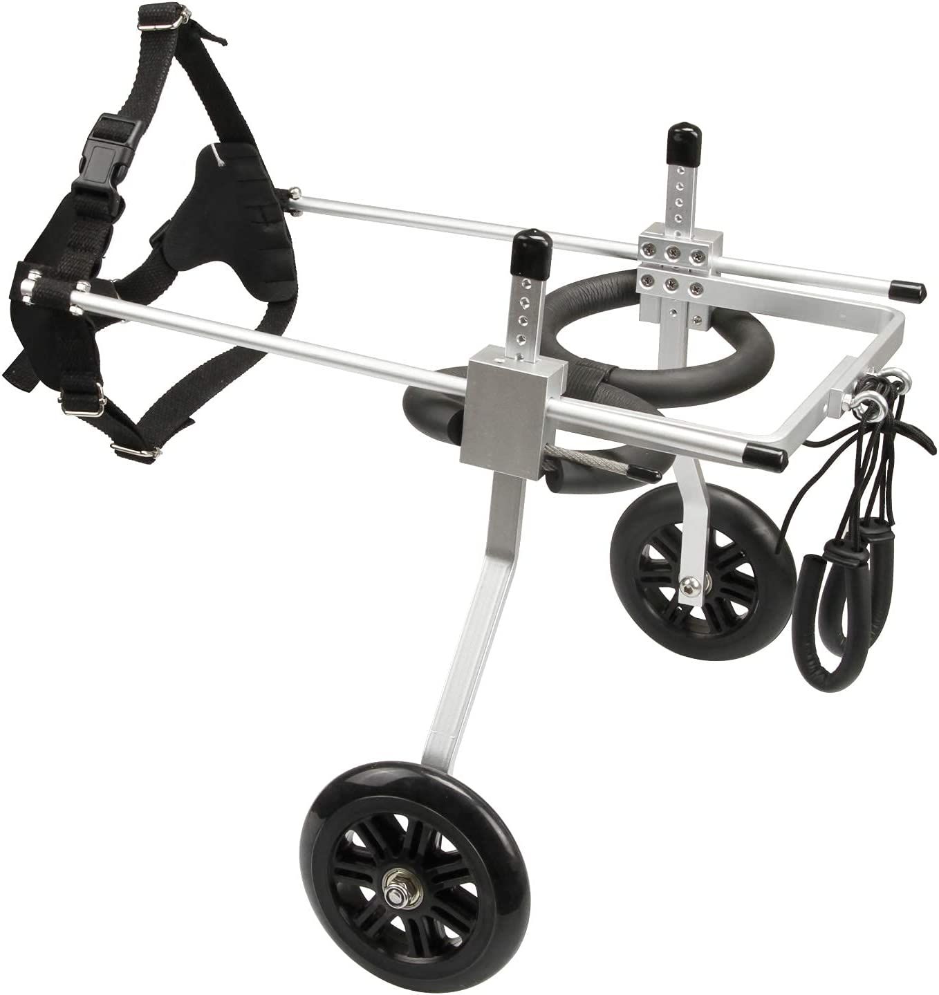 犬用車椅子 犬用2輪歩行器 軽量 サイズ調整可能L