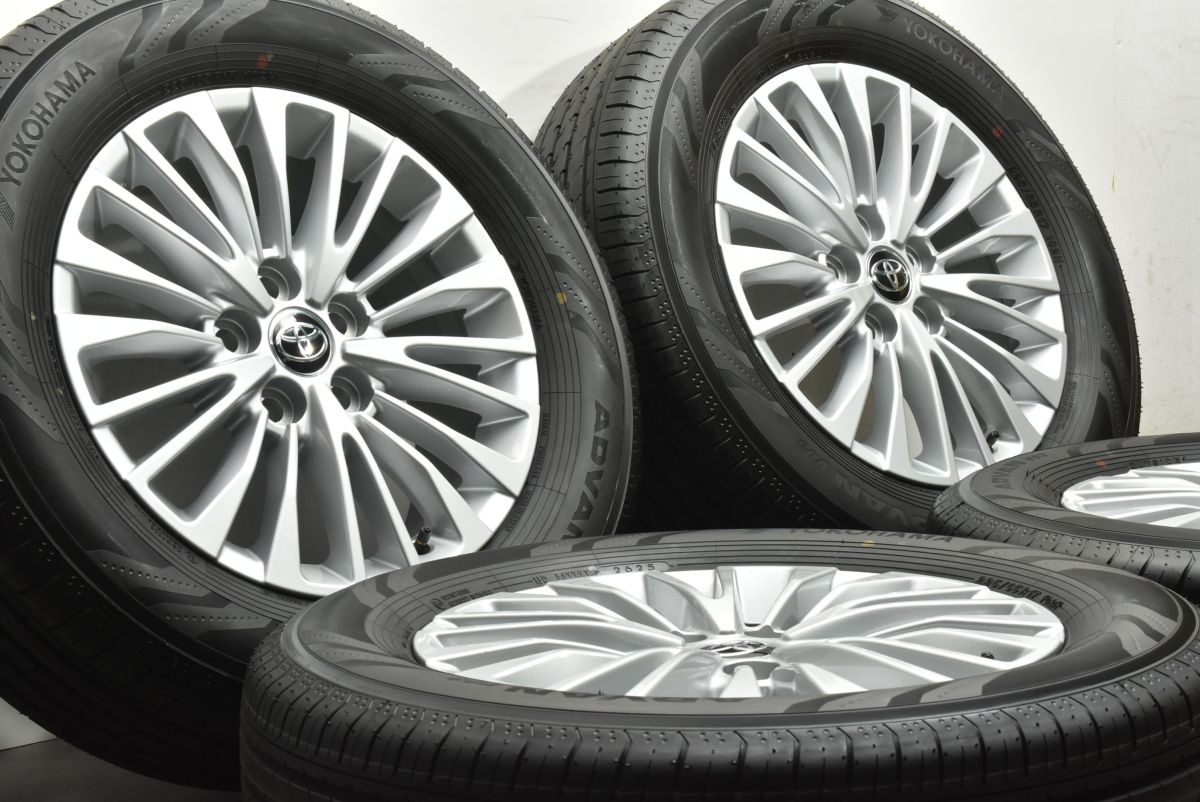 2025年10月納車アルファード40系17インチ純正タイヤホイール新車外し