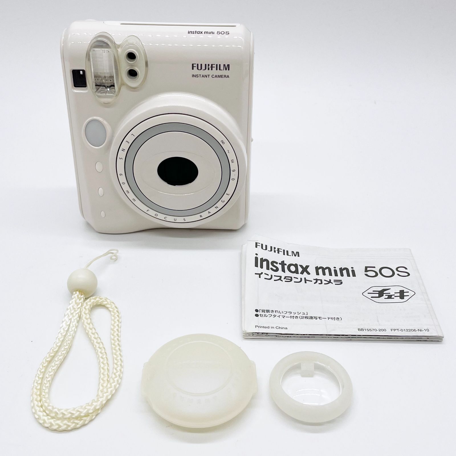 チェキ ピアノホワイト instax mini 50S FUJIFILM カメラ 【公式通販】