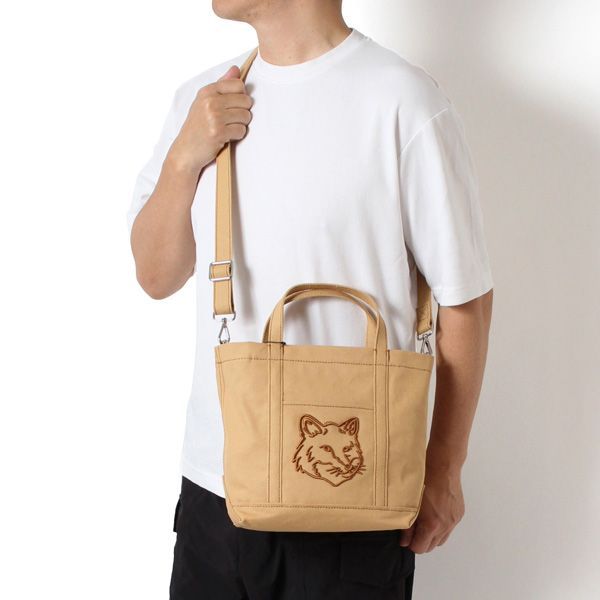 MAISON KITSUNE 男女兼用 トートバッグ LW05103WW0107 0088 楽天市場】Maison Kitsune メゾンキツネ MAISON KITSUNE