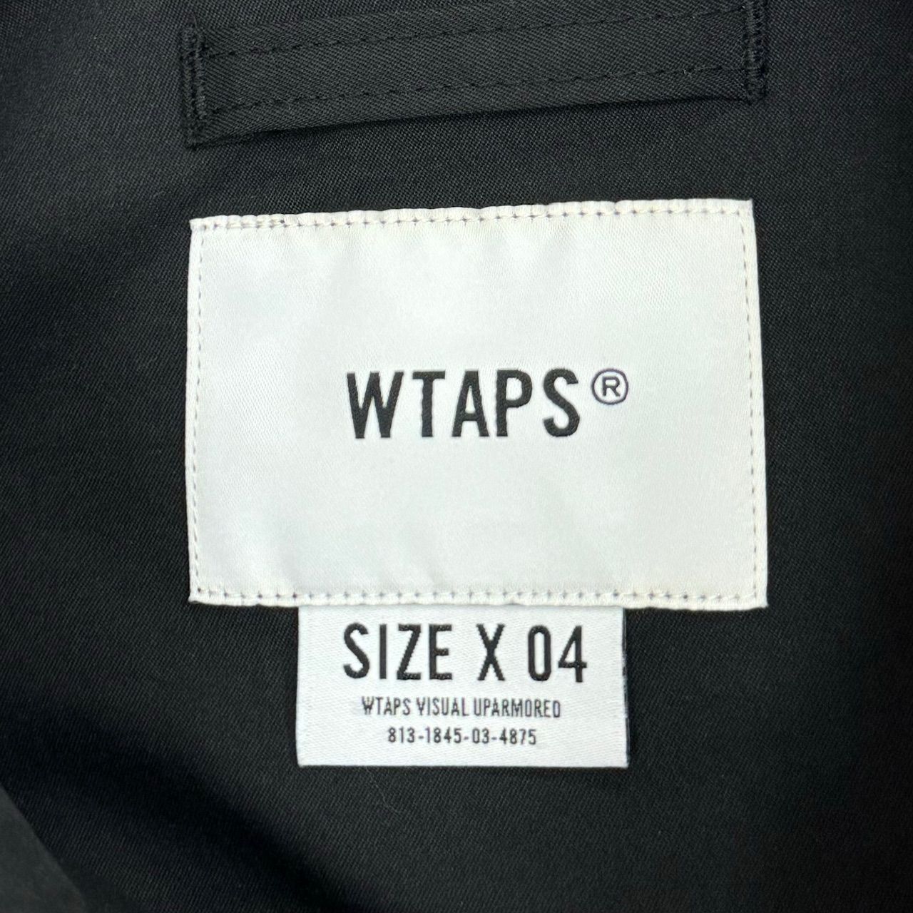 定価38500円 WTAPS 23SS CHIEF JACKET シェフジャケット コーチ 