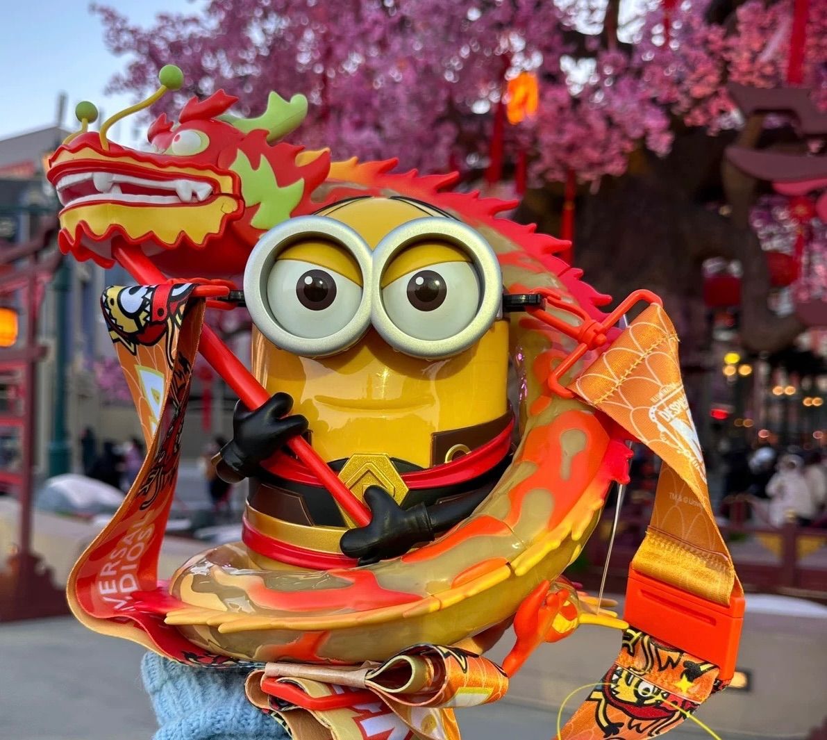 USJユニバーサル・スタジオ・北京限定 ミニオン 龍 辰年 ポップコーン