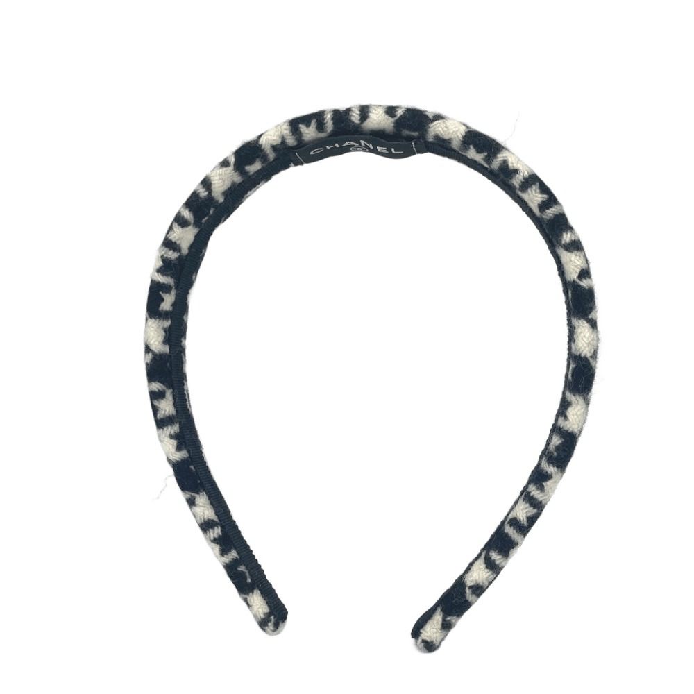 美品　シャネル　カチューシャ　汚れあり CHANEL シャネル カチューシャ AA8558 B09035 レディース ヘア