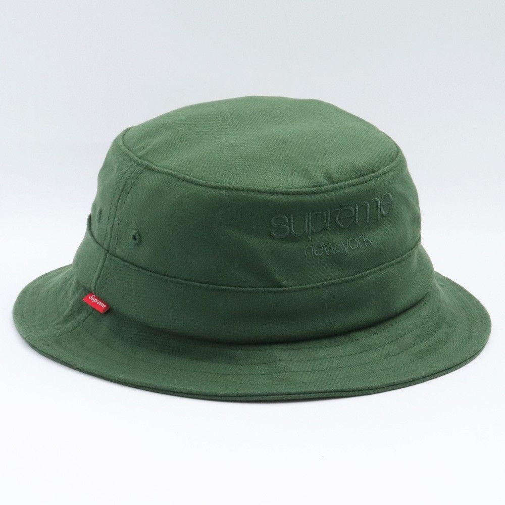 Supreme Wool Herringbone Crusher 緑 Supreme Wool Herringbone Crusher 緑