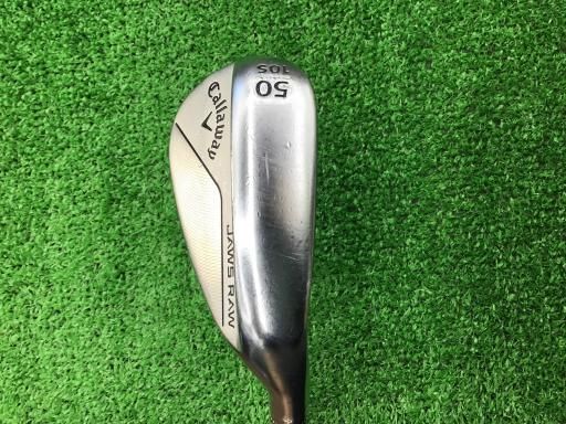 中古】 キャロウェイ JAWS RAW クロムメッキ 50°/10°S ウェッジ WG NS