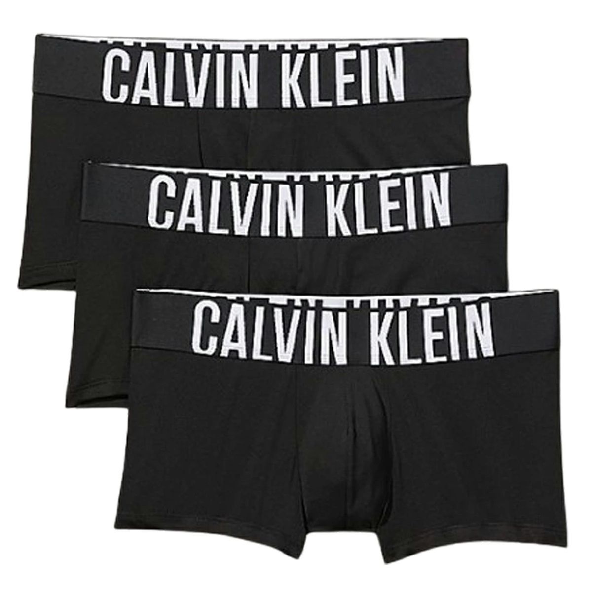 カルバンクライン Calvin Klein CK 肌着 ボクサーパンツ ローライズ 前閉じ 3枚セット パック 下着 男性用 NB3611 001