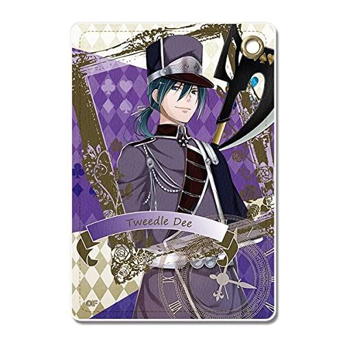 白と黒のアリス　パスケース Wonderful White World~ レザー スペードの国のアリス パス