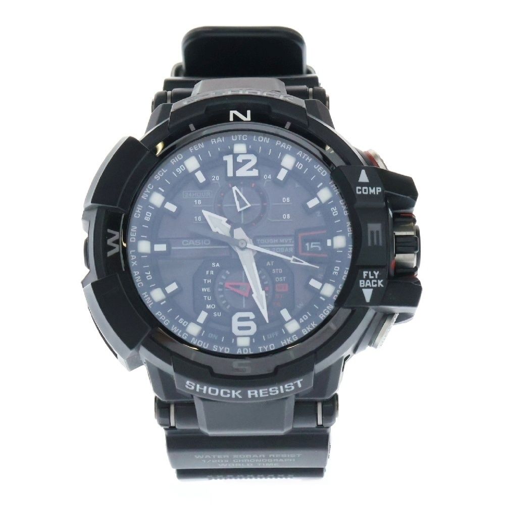 G-SHOCK GPS電波ソーラー GPW-1000 ブラック ブルー G-SHOCK/Gショック