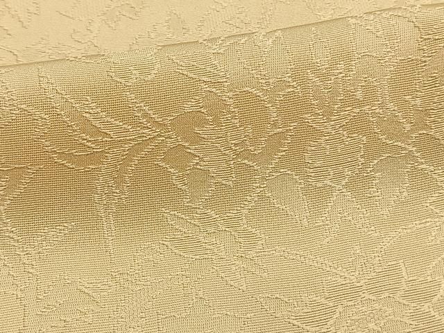 平和屋着物▽上質な色無地　単衣　草花地紋　砥粉色　正絹　逸品　AAAW1616fy 平和屋着物▽上質な色無地 単衣 草花地紋 砥粉色 正絹 逸品 AAAW1616fy