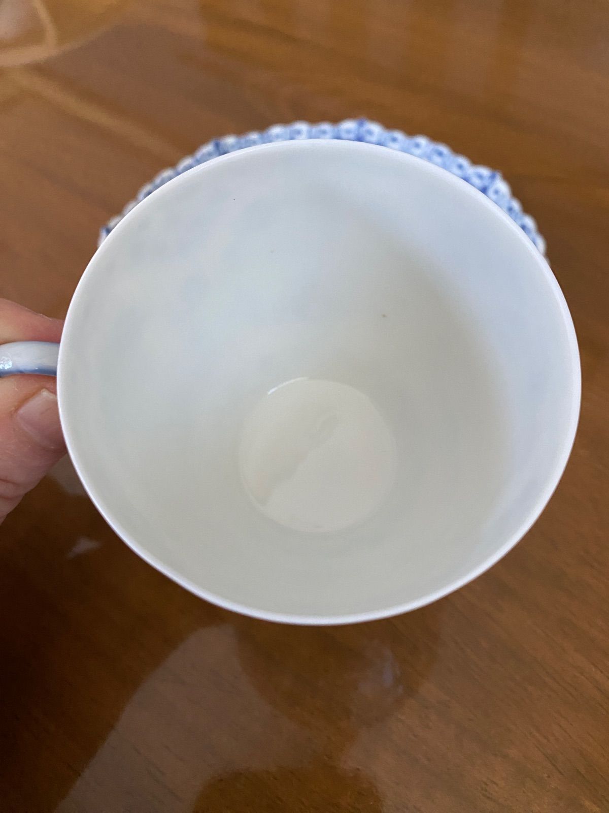 312 ラストセール　コペンハーゲン フルレース ポット ブルーフルーテッド 並行輸入品 ロイヤルコペンハーゲン フルレース