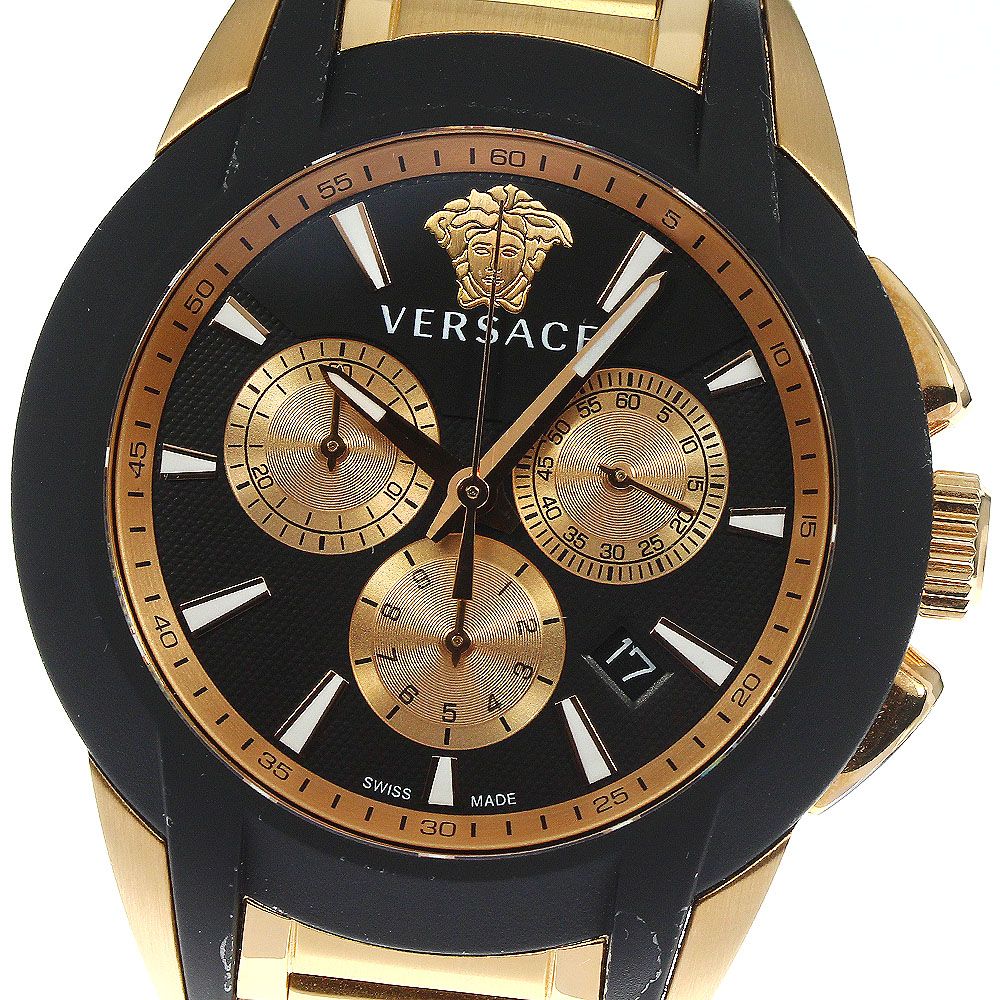 ☆箱・保証書付き【VERSACE】ヴェルサーチ キャラクター クロノグラフ