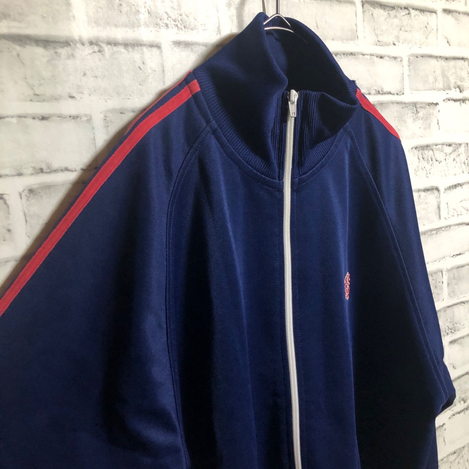 フレッドペリー】刺繍トラックジャケット古着ジャージ月桂樹ビンテージFred FRED PERRY - Fred Perry トラックジャケット 刺繍月桂樹