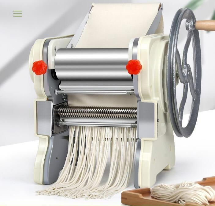 高品質 製麺機 家庭用 麺きり台 包丁 そば打ち道具 麺づくりうどん ラーメン業務用手作り2mm ステンレス鋼麺メーカー ラーメン作り