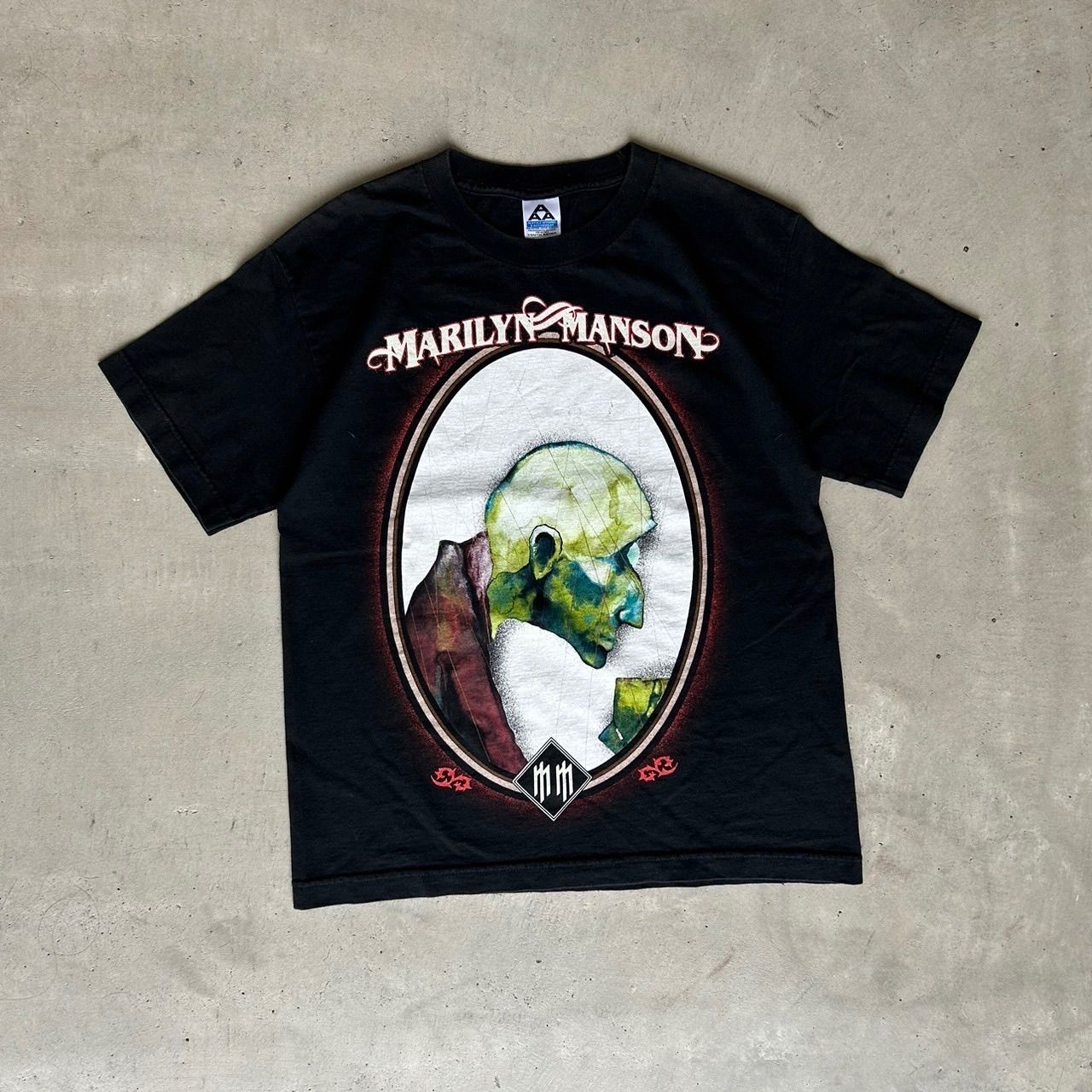マリリンマンソンGOLDEN OF GROTESQUE 2003 ツアーTシャツ 95ca1fce84100064e69cccb9db1f9c