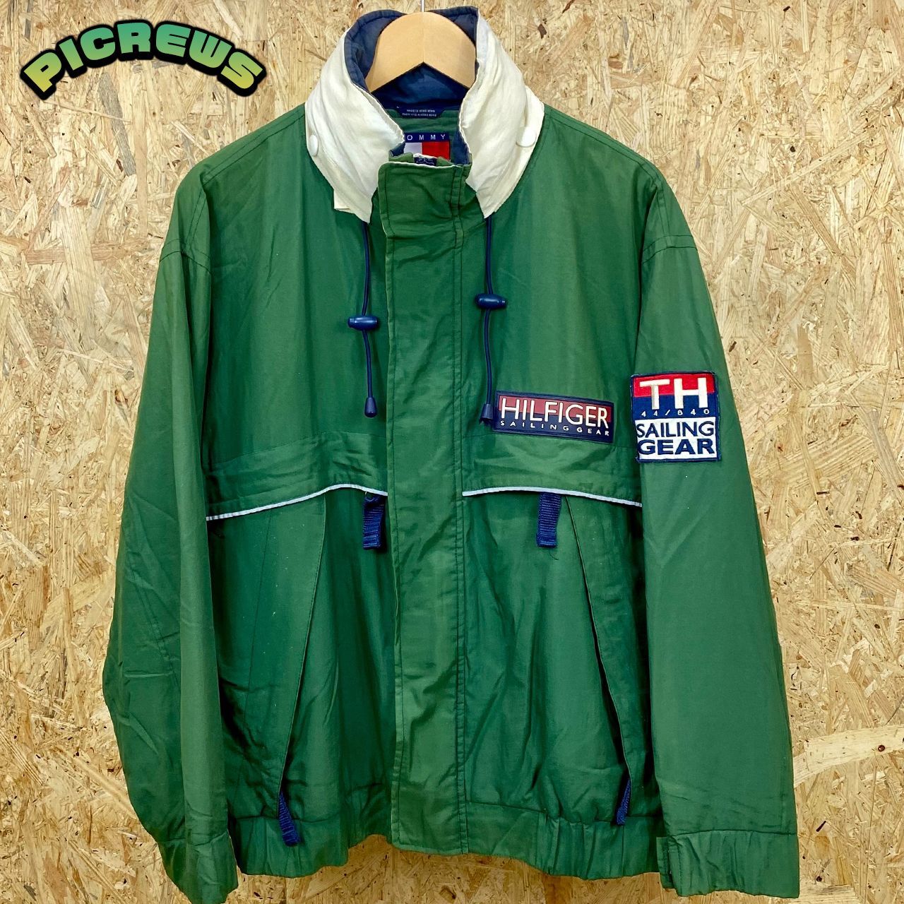 90s TOMMY HILFIGER トミーフィルガー セーリンング ナイロン 