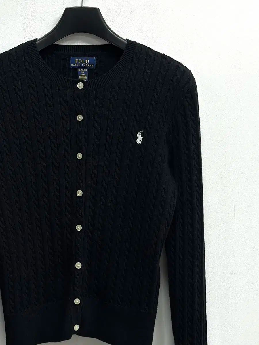 ポロ Ralph Lauren(ラルフローレン) 黒 ケーブル ニット