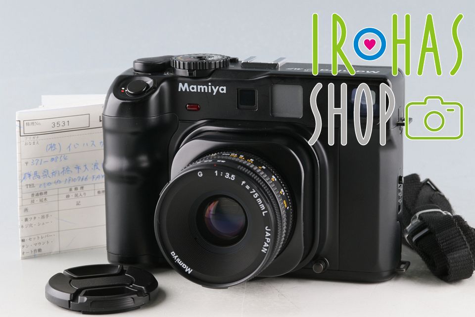 Mamiya New 6 MF G 75mm F|3.5 L Lens 58445E4