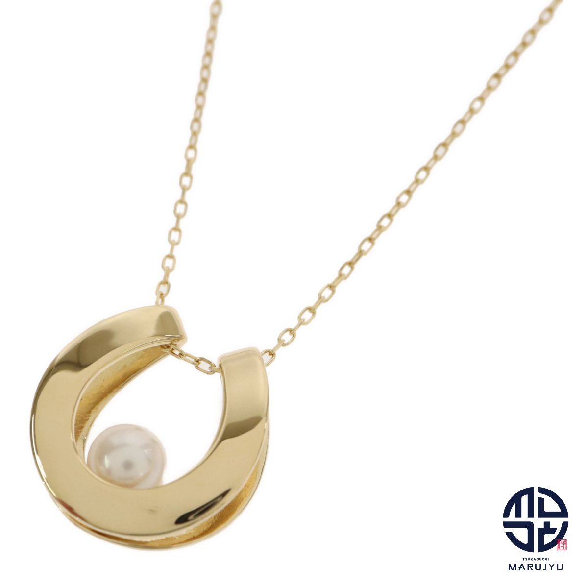 MIKIMOTO ミキモト K18YG 18金イエローゴールド 真珠 アコヤパール1P