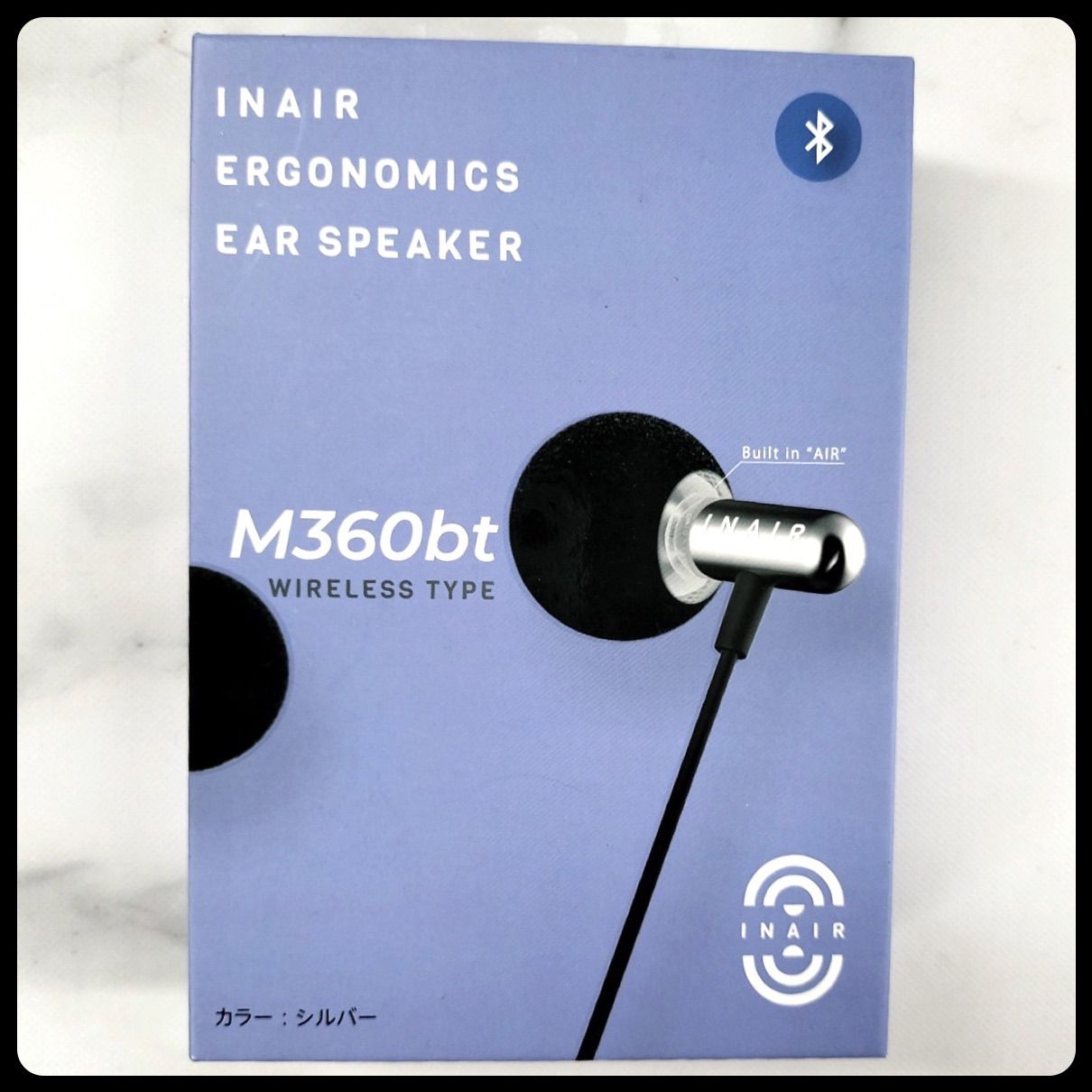 NAIR ERGONOMICS Bluetoothイヤースピーカー M360bt (ブラック