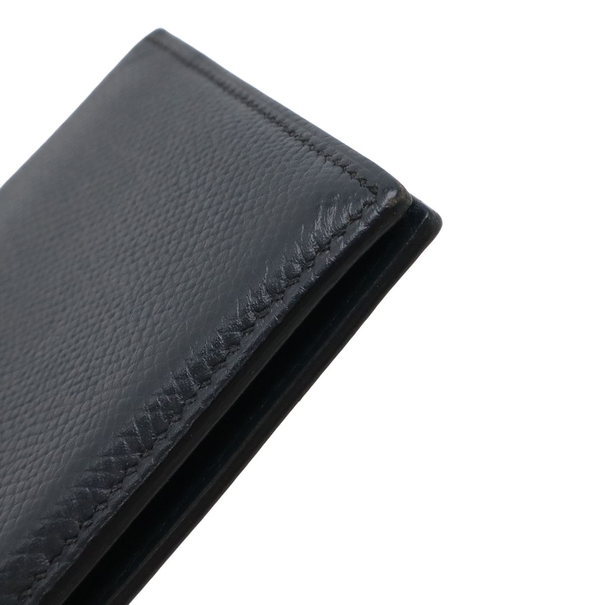 【美品】エルメス MC2 フレミング ヴォーエプソン 長財布 ネイビー T刻印 エルメス MC2 フレミング ヴォーエプソン 長財布 ネイビー T刻印