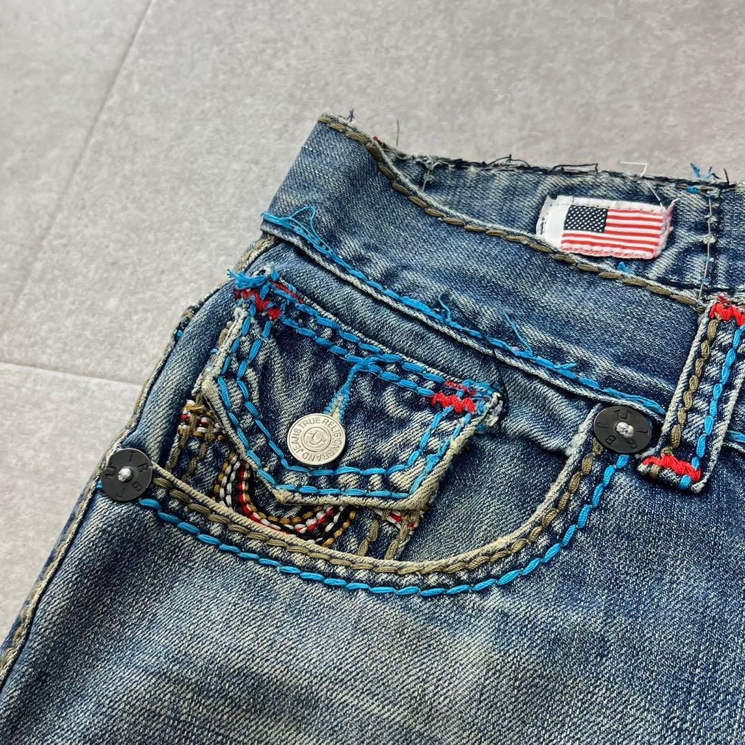 USA製　トゥルーレリジョン　TRUERELIGION フレア　Y2K 00s 中古・古着通販】TRUE RELIGION (トゥルー レリジョン) ホワイト