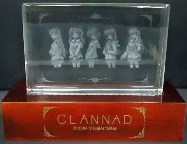 中古】小物(キャラクター) CLANNAD 特製レリーフクリスタル 「PC