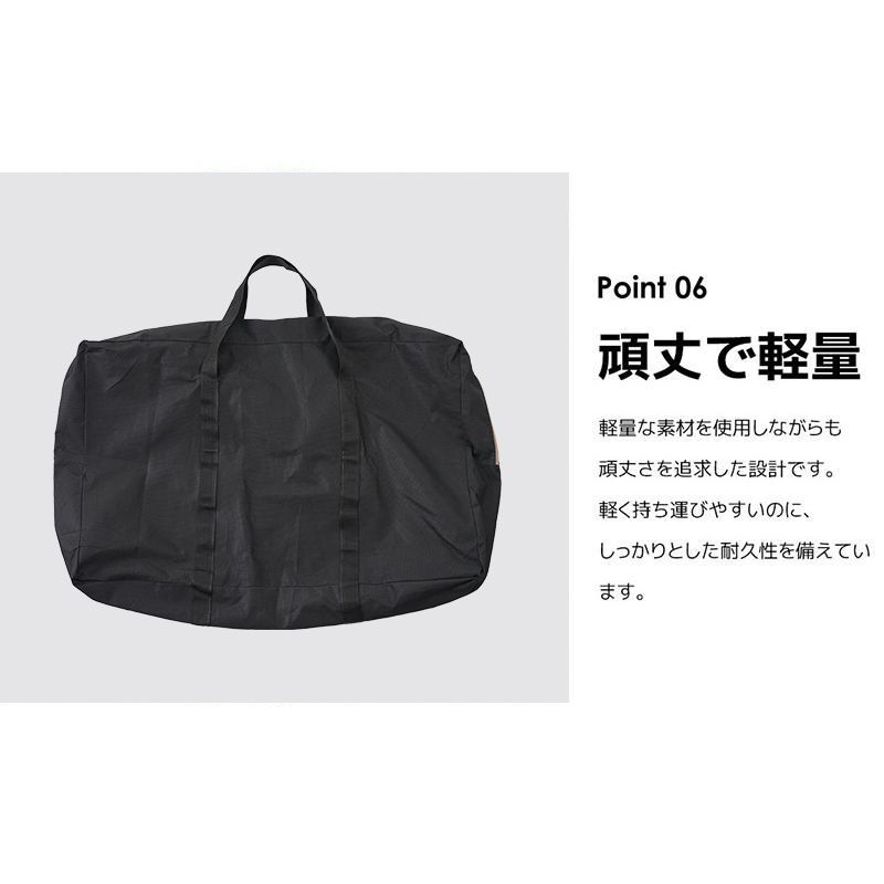 人気アイボリー 折りたたみ式マッサージベッド｜コンパクトで超軽量｜5