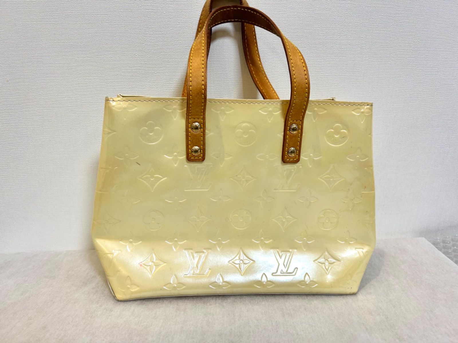 LOUIS VUITTON M91336 リードPM ヴェルニルイヴィトン パテントレザー