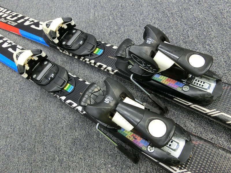 ☆SALOMON EQUIPE 130cm☆中古/スキー単品/サロモン/こども用/メンテ済 