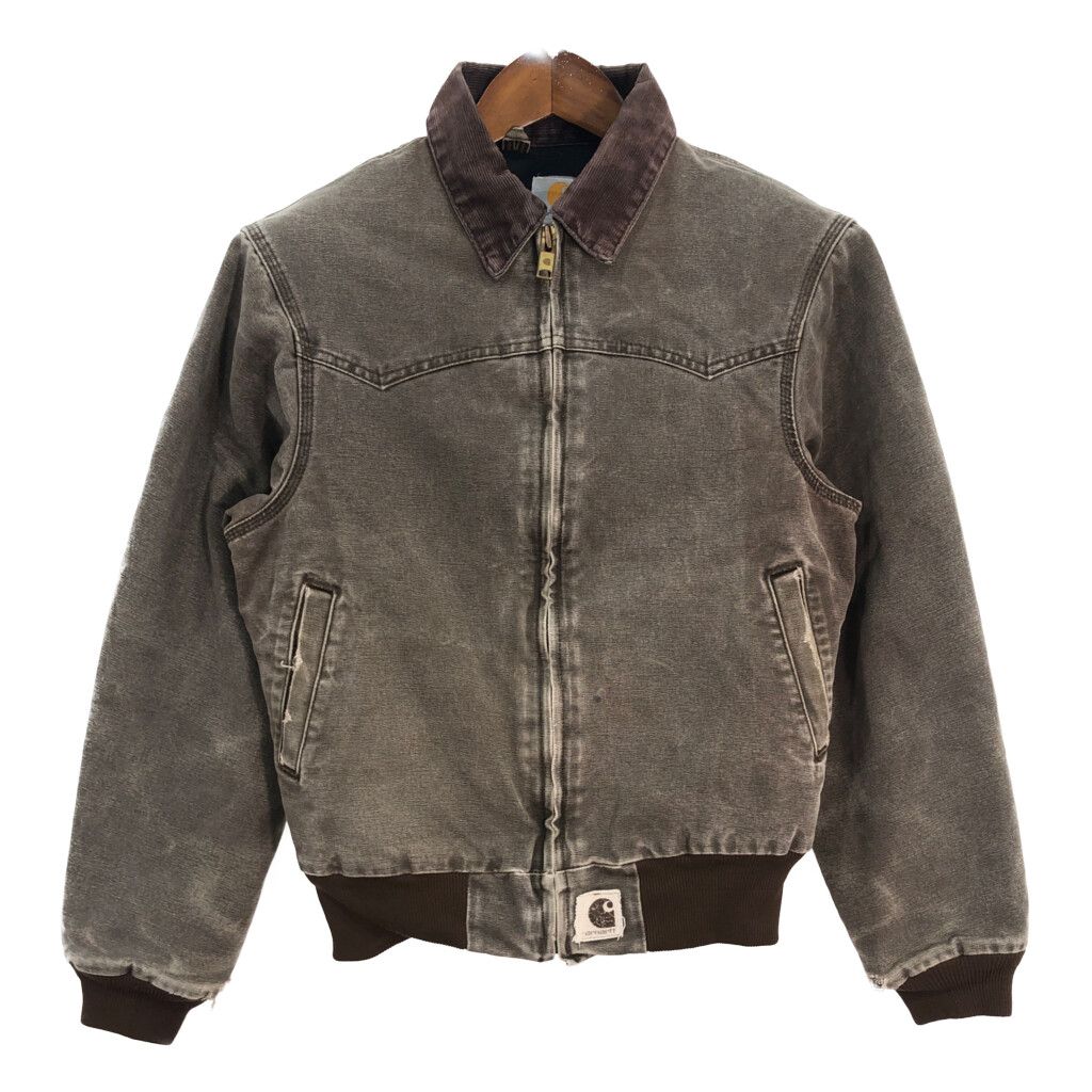 00年代 Carhartt カーハート サンタフェジャケット ジャケット ブラウン (メンズ SMALL) 中古 古着 R6574