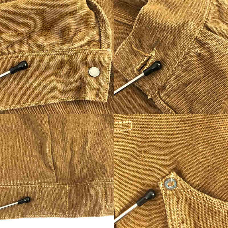 WAREHOUSE HELLER'S CAFE ブラウンダックジャケット 42 HELLER'S CAFE[ヘラーズカフェ] ブラウンダックジャケット