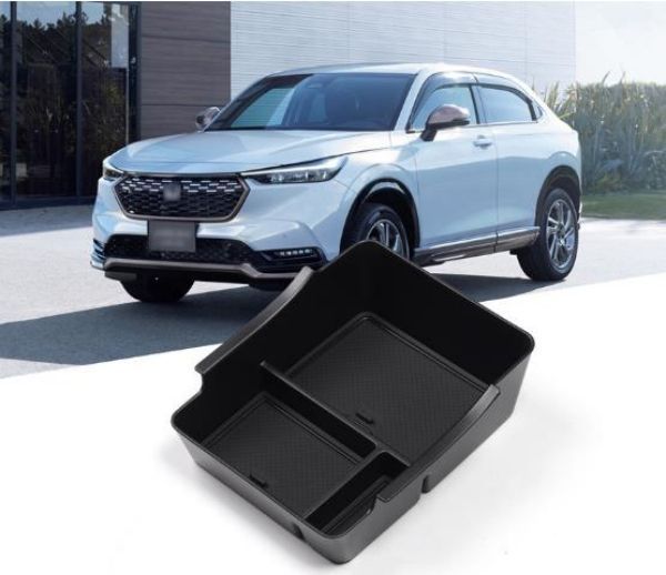ホンダ ヴェゼル コンソールボックス 収納ボックス カーアクセサリー 内装 ドレスアップ 水洗い可 整理 HONDA VEZEL2021-2022