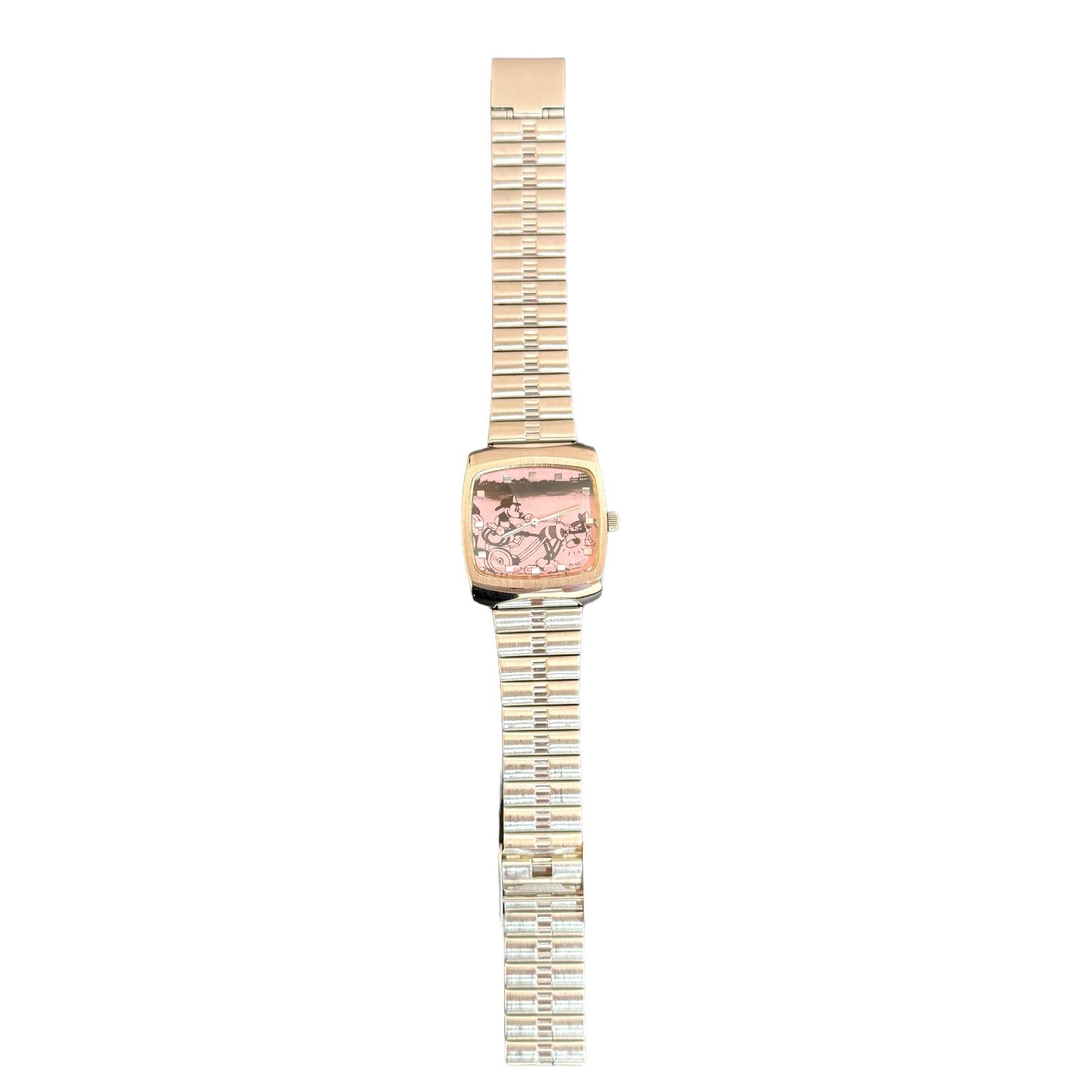 SEIKO ALBA アルバ ミッキーの消防夫 1930本限定 稼働品 クォーツ