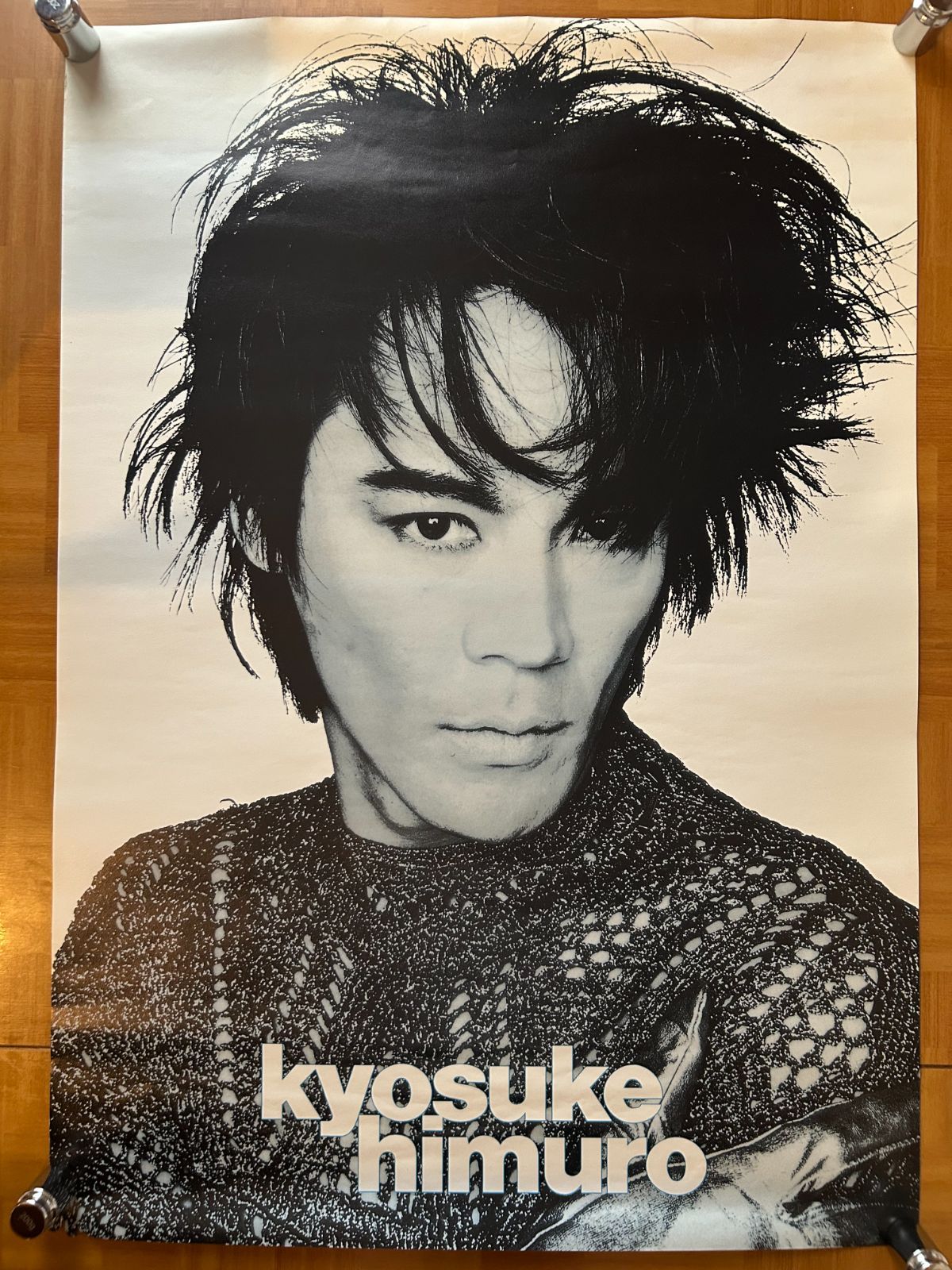 氷室京介　まとめてポスター5種類+ビニールバック 氷室京介 / PATI-PATI 1991年5月号 付録ポスター A1サイズ