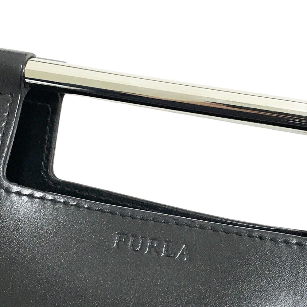 FURLA フルラ 2WAY クラッチバッグ ブラック系 レディース 