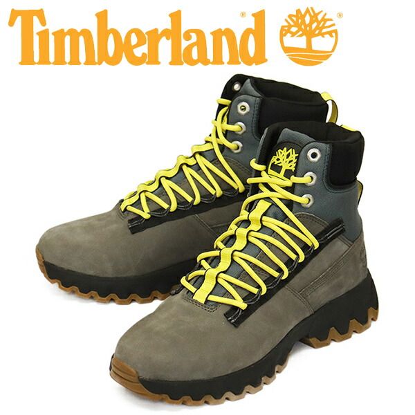 Timberland (ティンバーランド) A2MCW EDGE BOOT WP エッジブーツ ウォータープルーフ MdGrey TB355 tb US8-約26.0cm