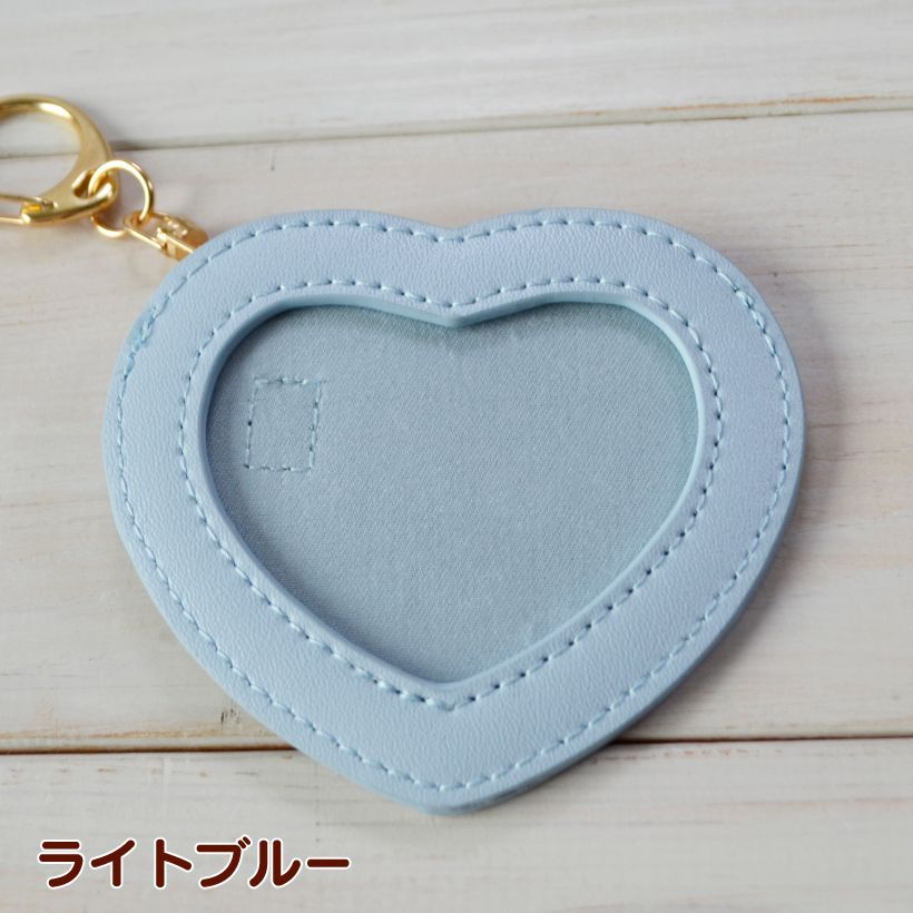 推し活 缶バッチケース フォトケース 【 ハート 缶バッチ ケース