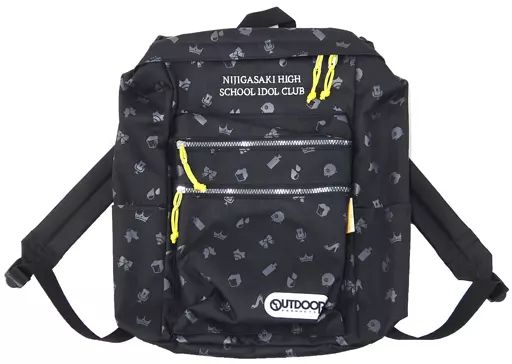 雑貨　ロゴ ボックスリュック 「ラブライブ! 虹ヶ咲学園スクールアイドル同好会×OUTDOOR PRODUCTS」 中古】雑貨 ロゴ ボックスリュック 「ラブライブ! 虹ヶ咲学園