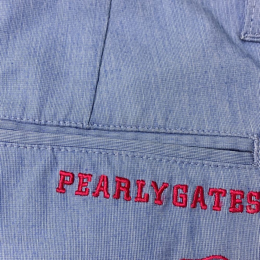 サイズ：6 PEARLY GATES パーリーゲイツ  パンツ  ブルー系 [240101436621] ゴルフウェア メンズ ストスト サイズ：6 PEARLY GATES パーリーゲイツ ストレッチパンツ