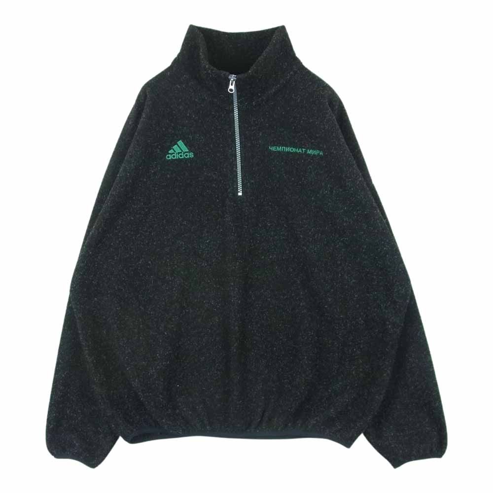 ゴーシャラブチンスキー Gosha Rubchinskiy 18AW DP5317 ADIDAS FLEECE TOP アディダス フリース トップ  ハーフジップ ジャケット ダークグレー系 L【中古】 - メルカリ