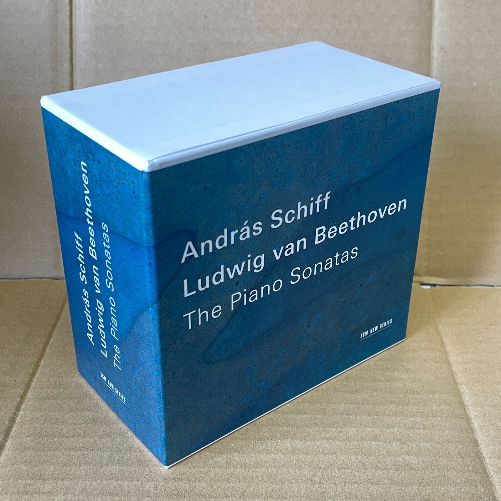 ベートーヴェン ピアノソナタCD BOX アンド スシフ シフ Schiff 11枚入り ECM 2016年盤