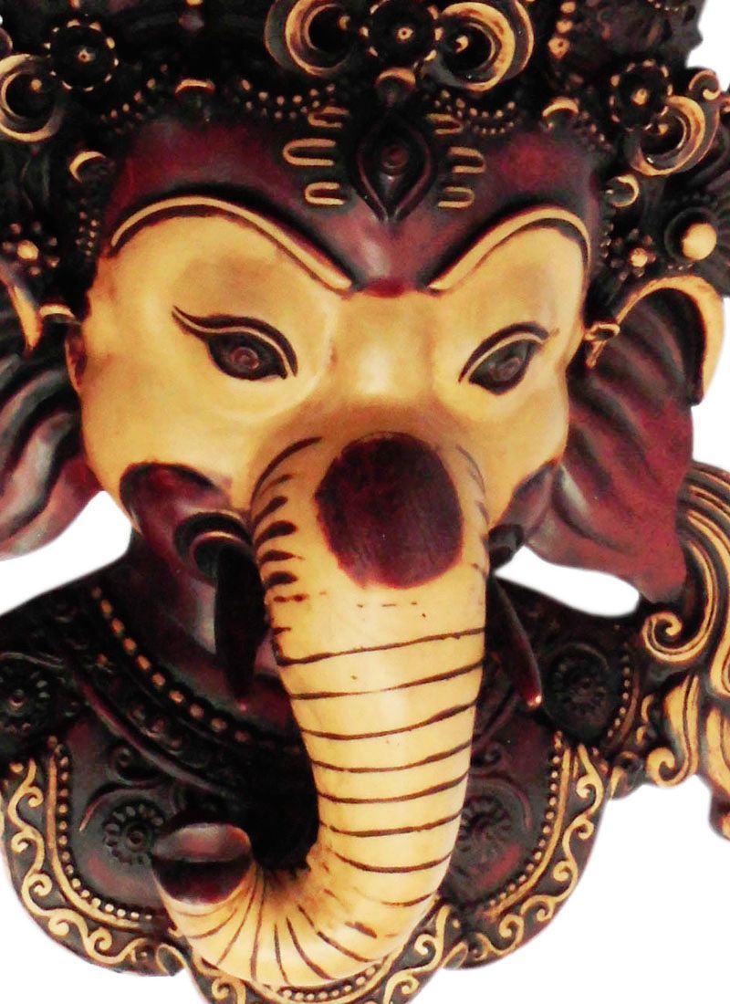 アジアン雑貨 ネパール仏像 ガネーシャ壁掛け1 人気 □☆アジアン雑貨