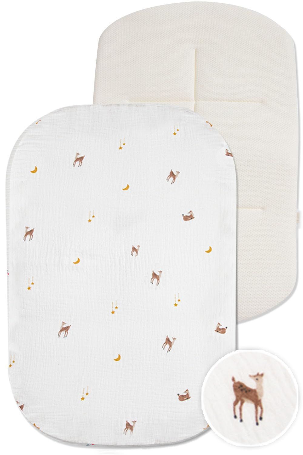 【在庫限り】(ケラッタ) イブル 抱っこ布団 メッシュ 丸洗いOK 抱っこしやすい薄さ設計 背中スイッチ対策 赤ちゃん (バンビ)