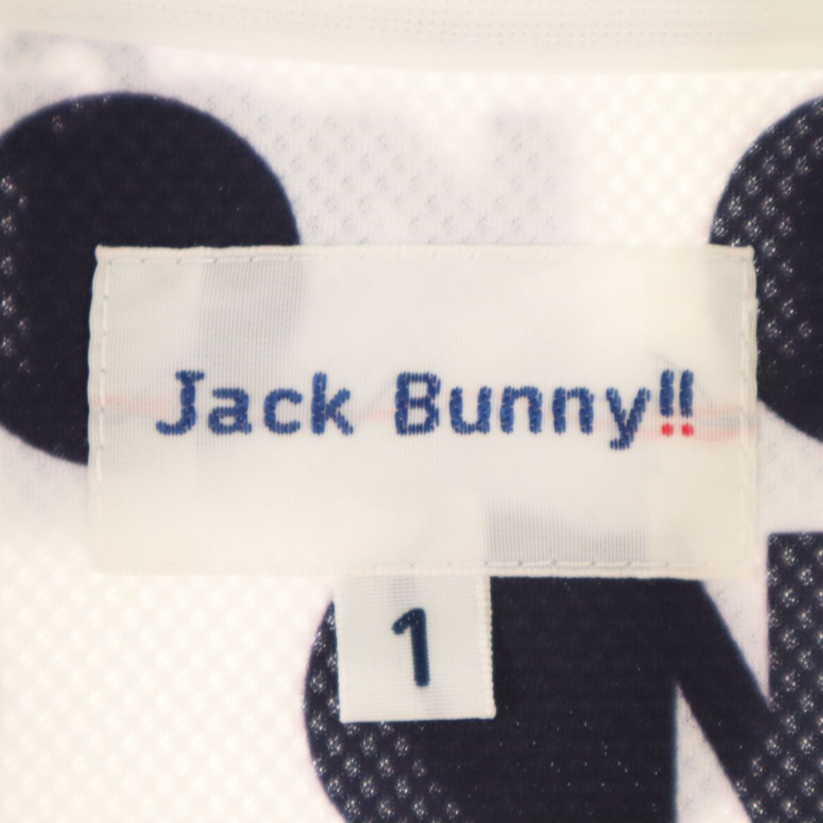 JACK BUNNY!! - coco 中古 ジャックバニー Jack Bunny!! レディース 半袖ポロシャツ 1(M) 紺×白 ロゴ総柄 楽天市場】【PREMIUM SALE 40%OFF】Jack Bunny!! by PEARLY