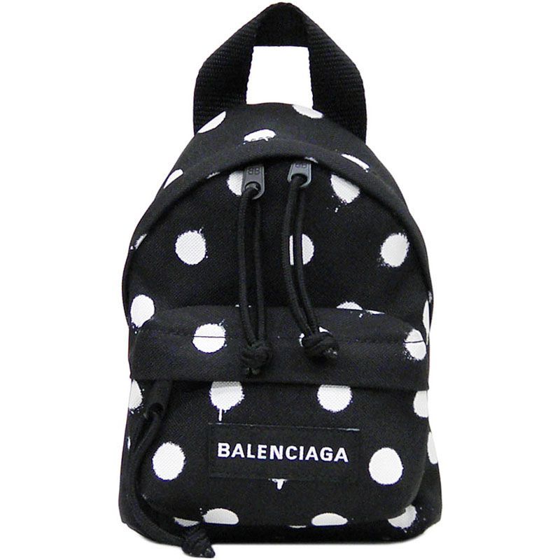 中古A】バレンシアガ BALENCIAGA キャンバス スプレードット 