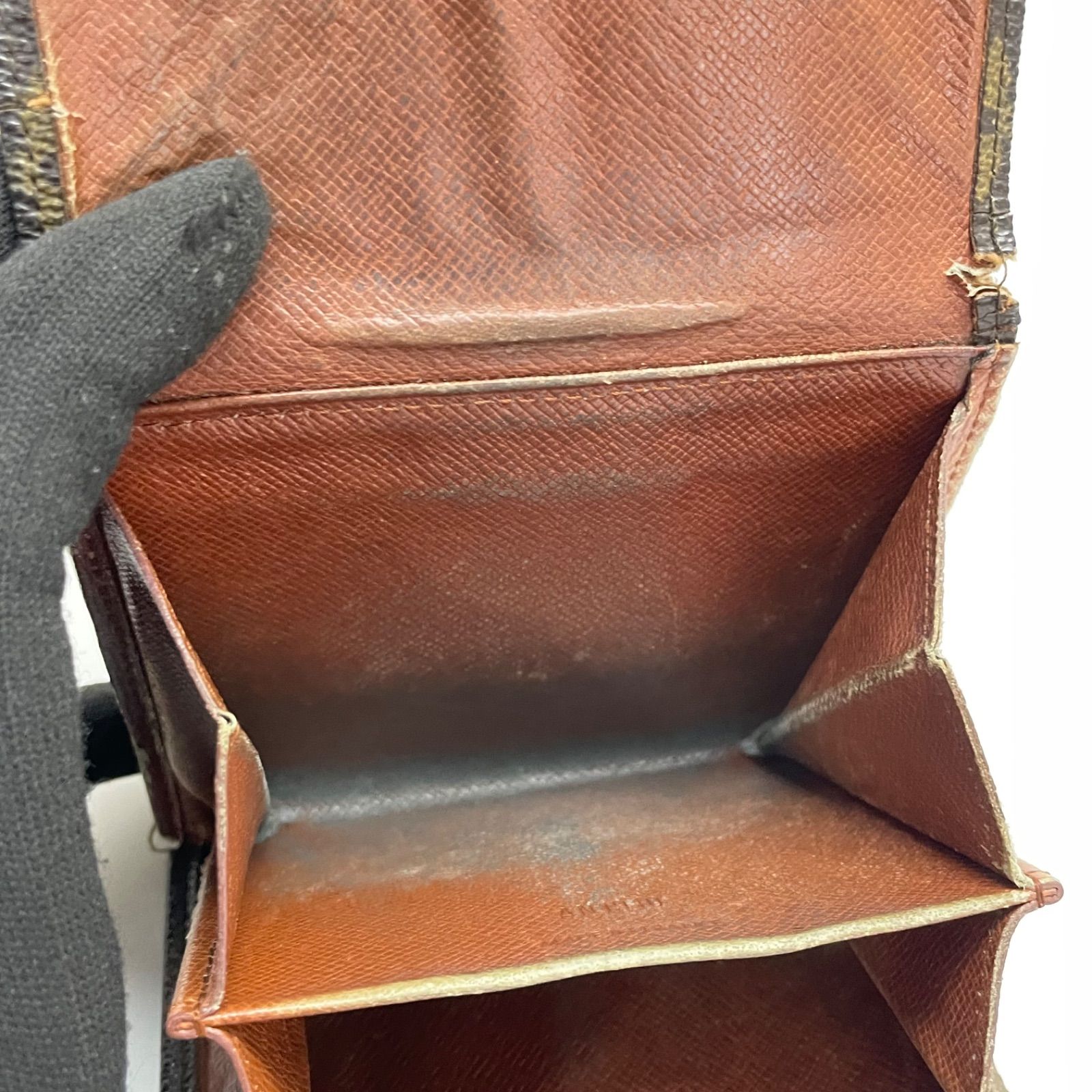 LOUIS VUITTON ルイヴィトン 三つ折財布 モノグラム OLD 80 1985 LOUIS VUITTON ルイヴィトン モノグラム 三つ折り財布