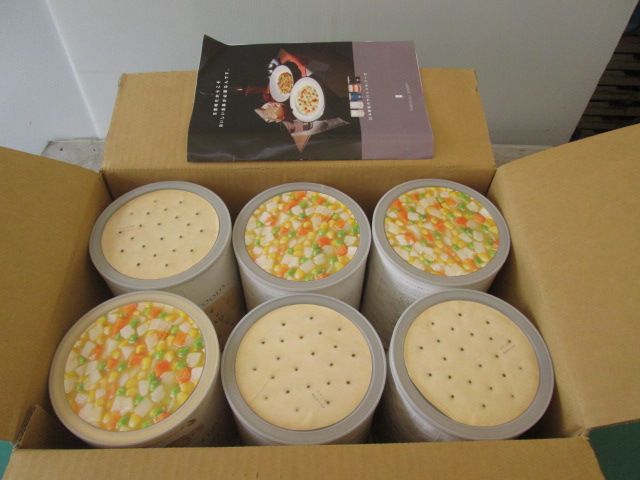 セイエンタプライズ サバイバルフーズ 保存食 大缶 6缶セット 野菜シチュー ポタージュ クラッカー 0420CI 7AT-1S