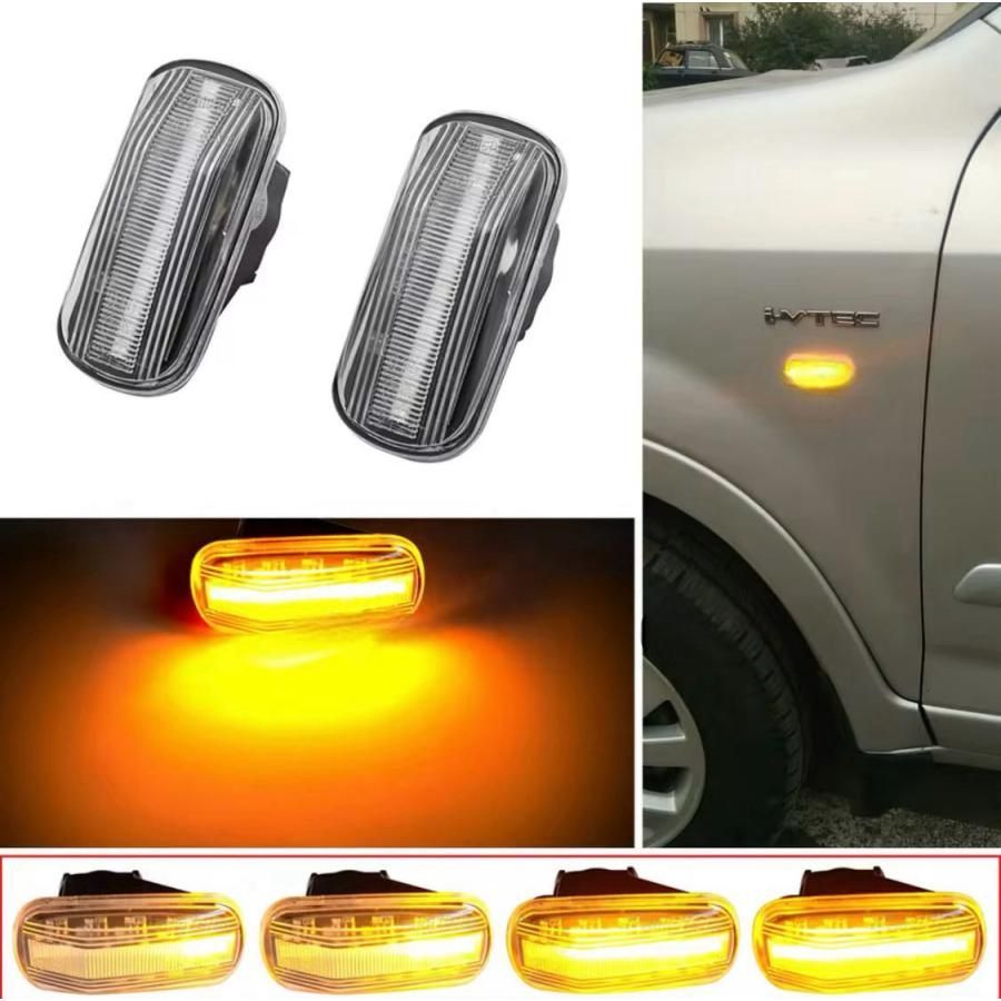 流星♪ シーケンシャルウインカー♪ LED サイドマーカー